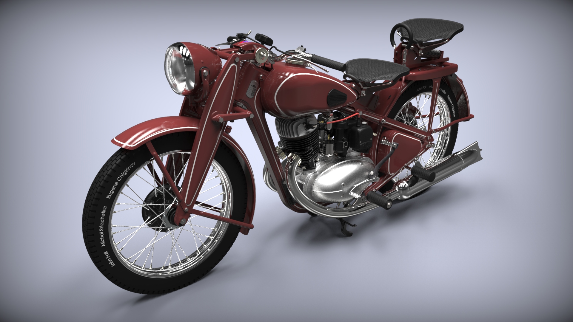 低音提琴 3D模型SolidWorks三维设计图